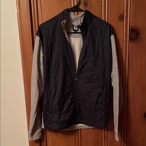 FootJoy Navy and Gray Zip Up Jacket